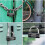 (As show, One size) Combination Lock - 5 Digit Waterproof Rustproof Security Padlock 2