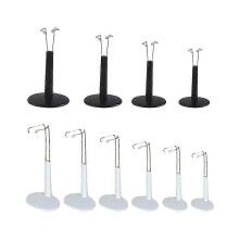(As show, One size) 10 Set Adjustable 20-25cm Doll Display Holder Bear Support Stand Accessories