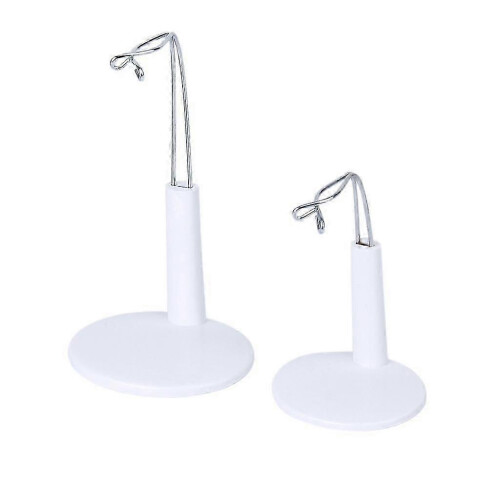 (As show, One size) 10 Set Adjustable 20-25cm Doll Display Holder Bear Support Stand Accessories 2