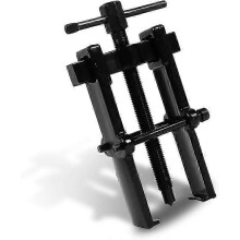 (As show, One size) 4 Inch Carbon Steel Adjustable Two Jaw Bearing Puller - Straight Pump and Pulley Puller