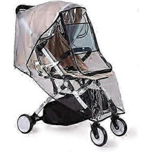 (As show, One size) Universal Baby Stroller Rain Cover and Mosquito Net - Windproof Shield for Pram and Cot