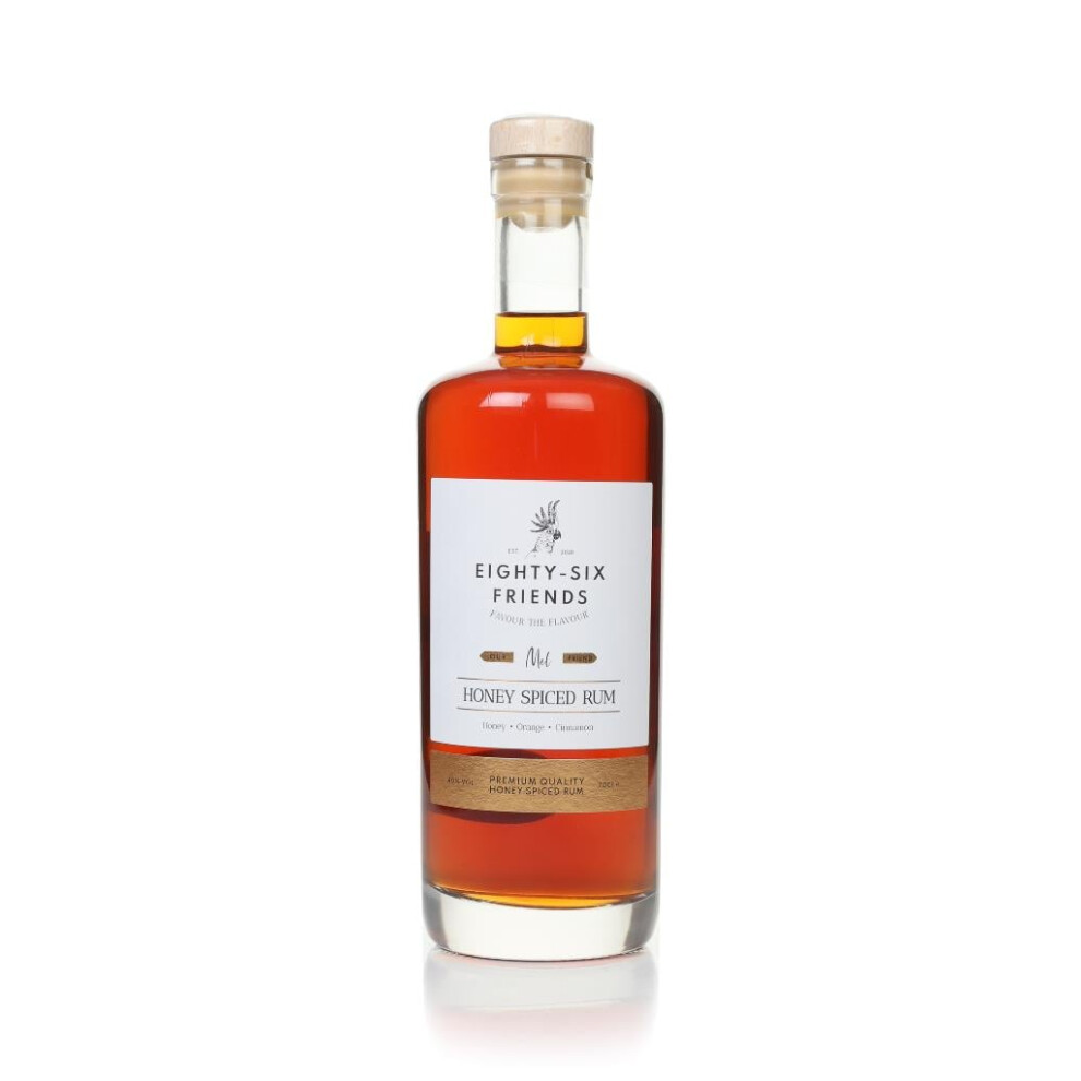 Eighty-Six Friends Honey Spiced Rum 70Cl 40% Orange