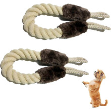 (As show, One size) 2 Pcs Cotton Door Cord Pinch Protectors Door Cord Pinch Protectors Baby Door Lock Anti-collision Rope for Pet Entry and Exit Baby Finger Anti-pinch Pr