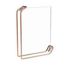 (As show, One size) Picture Frame A4 6 Inch Acrylic Picture Display Stand Decorative Posterframe
