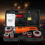 (As show, One size) Portable Handheld Electric Pipe Threader Threading Machine With 6 Dies 4