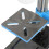 (As show, One size) Industrial High Accurate Hand Adjustable Height Bench Drill Press Stand Workbench 4