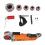 (As show, One size) Portable Handheld Electric Pipe Threader Threading Machine With 6 Dies 2