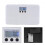 (As show, One size) Weight Scale - LCD digital scale automatic weight capacity electronic LED display tare function low battery LCD 5
