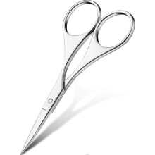 (As show, One size) Beard Scissors - Stainless Steel Grooming Scissors for Men