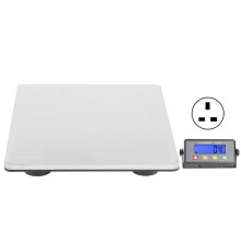 (As show, One size) 200kg Postal Parcel Scale Smart Shipping Weighing Scale Portable Measuring Tool with Power Adapter 100‑240V