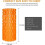 (As show, One size) Biodegradable EVA Foam Roller - Exercise Roller for Deep Tissue Muscle Massage Lightweight Durable 1