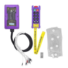 (As show, One size) Wireless Crane Remote Control 300m IP67 Quick Response Highly Sensitive Industrial Remote Control Kit with LED Indicator 220V