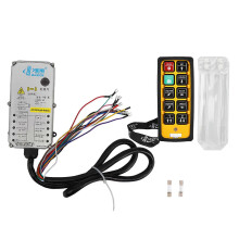 (As show, One size) Industrial Remote Controller 3 Proof Waterproof Acid Oil Resistant Anti Fall Single Handle(AC220V )