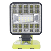 (As show, One size) LED Work Light 1800lm LED Flood Light for Ryobi P189 P190 PBP002 PBP003 RB18L50 BPL1820 18V 14.4V ONE Lithium Battery