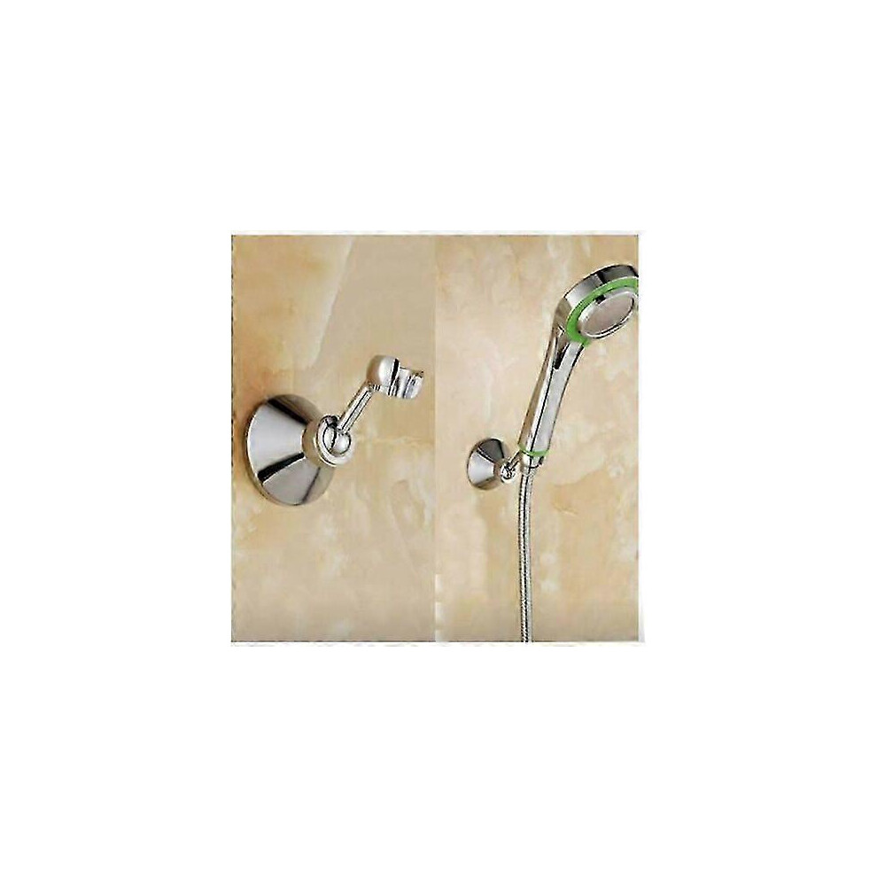 (As Show, One Size) 360 Rotatable Wall-Mounted Shower Holder For Hand Shower 4633396551328