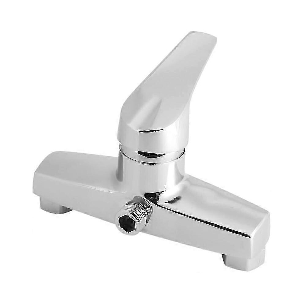 (As Show, One Size) Wall Mounted Mixer Faucet - Zinc Alloy Single Handle For Bathroom Or Bathtub 4631898275124