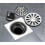 (As show, One size) Thick Stainless Steel Floor Drain 5