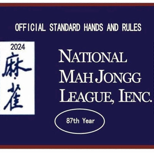 (As show, One size) 4x Mahjong Card Instructional Mahjong Book Reference Work Comprehensive Official 1