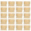 (As show, One size) 20pcs Wooden Egg Cups Easter Egg Holder Home Decoration Easter Egg Display Stand 2