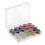 (As show, One size) 20Pcs Sewing Machine Bobbins Spools Threads with Empty Organizer Box Storage 5