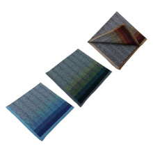 (6Pcs, One size) Men Handkerchiefs Pocket Square Hankies Durable 43cmx43cm Bandanas Reusable Hanky Kerchief for Celebration Grooms Grandfathers Suit Weddings