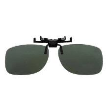 (As show, One size) Polarized UV 400 Clip On Sunglasses Outdoor Cycling Deep Glasses