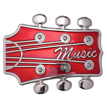 (As show, One size) cowboy Belt Buckle Men Accessory Texas Replacement Music Guitar