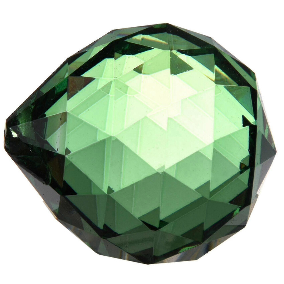 (As show, One size) 40mm Feng Shui Crystal Ball - Green-image-OPC-PHJGJS9-NEW