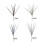 (Gold, One size) Artificial Christmas Branches Party Decoration 2