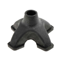 (22mm, One size) Anti-skid Stabilizing Shock Absorb End Crutch Cane Rubber Tips