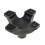 (22mm, One size) Anti-skid Stabilizing Shock Absorb End Crutch Cane Rubber Tips 2