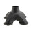 (19mm, One size) Anti-skid Stabilizing Shock Absorb End Crutch Cane Rubber Tips 4