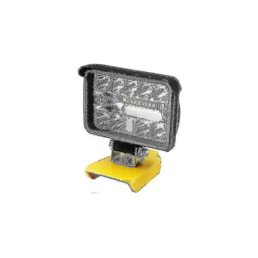(5Inch, One Size) 204W Led Work Light 8600 Lm Flashlight For Dewalt Xr 18V 20V Lithium Battery 6902676311128