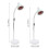 360 Rotating Red Light Therapy Device,275W Infrared Light,32-239 2