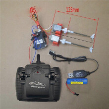 (125mm Chargable) Model Boat DIY Kits Shaft Bushing Motor Propeller Controller Receiver Set RC New