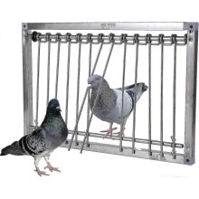 Humane Bird Cages Trap Pigeon Door Wire Bars Frame U-trap for Birds (39 L*26 W)