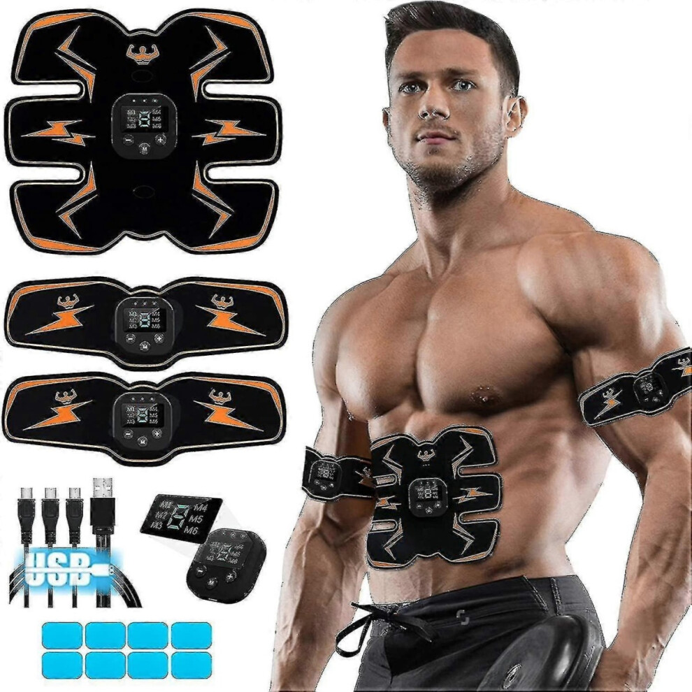 Abs Stimulator, Ab Stimulator Ems Abdominal Muscle Stimulator-image-OPC-PHJGWGJ-NEW