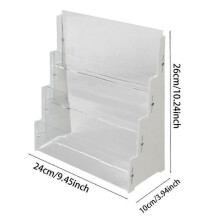 (White) Sport Cards Display Shelf Sleeved Trading Cards Display Stand for Store Home js
