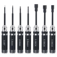 Tools Kit 7PCS Hex Nut Screwdriver Set for 1/10 RC Crawler Car Hex Screw Drive js