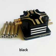 (Black) Aluminum Water Jacket for Zenoah 26cc 29cc 30CC Gas Marine Engine RC Model Boat js