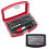 (Red) 32PCS Impact Driver Screwdriver Bit Set Drill Bits Torx 1/4" Hex Shank w/ Case js 1