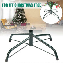 Green Metal Christmas Tree Stand for 7ft Artificial Trees Shop Home Decor