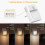 Night Light Socket with Motion Sensor, Led Night Light 3 Modes Car Warm White NEW 2