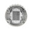 Led Road Stud Light Aluminum Shell Embed Solar Road Stud Lamp IP68 Waterproof Fg 3