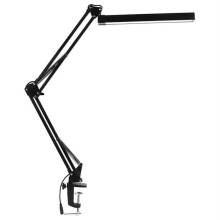 360 Adjustable LED Desk Lamp Reading Light Metal Swing Arm Table Light USB Clip NEW