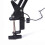 360 Adjustable LED Desk Lamp Reading Light Metal Swing Arm Table Light USB Clip NEW 4