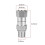 2pcs Pressure Washer Swivel, 3/8 Inch Npt Male Thread Fitting 3