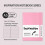 (A, Pink) A5 Hardback Lined Notebook Ruled Notepad Notes Diary Book Customizable Notebook js 1