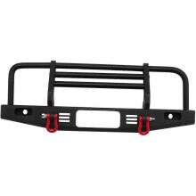 Adjustable Metal Front Bumper with 2 LED Light for 1/10 RC Crawler TRX4 Axial SCX10 SCX10 II 90046 JN