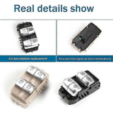 Beige Window Lifter Control Button Sunroof Switch 2229051505 for W222 S550E S600 2014-2020 jn